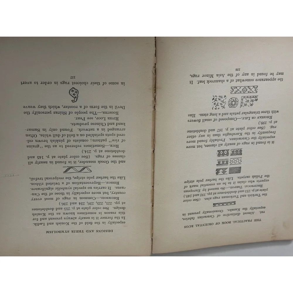 1911 The Practical Book of Oriental Rugs G Griffin Lewis First Edition Antique